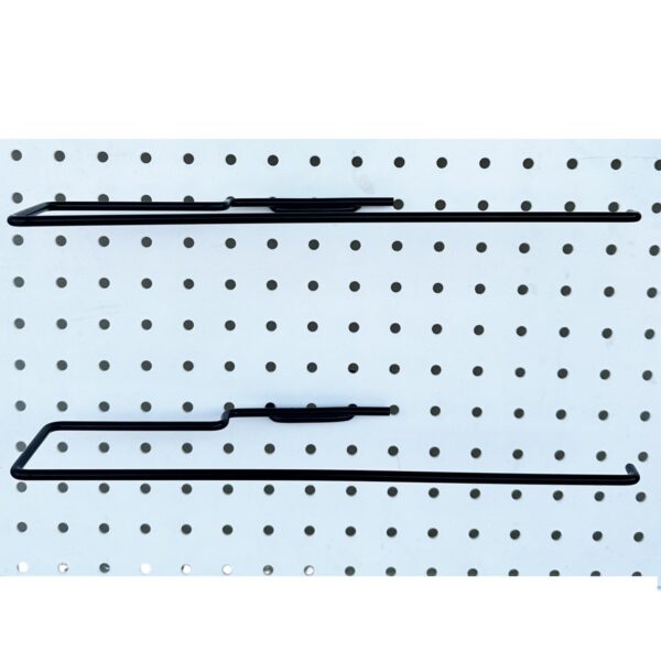 2 Pack Pegboard Paper Towel Holder Peg Board Organization Accessories for Tool Shed, Garage, Workshop, Kitchen, Laundry, - Image 6